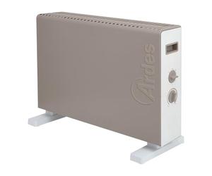 ARDES THOR T AR4C08T Convecteur électrique 2000 W avec 3 niveaux 750/1250/2000 W, thermostat réglable et fonction turbo pour un chauffage efficace et économique dans les espaces domestiques