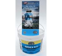 ARDEX R4 RAPID Spatule rapide universelle 2,5 kg Seau avec effet ARDURAPID® Base en ciment blanc Spatule de réparation stable avec caractère de finition.