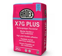 ARDEX X 7 G Plus - Mortier-Colle Flexible Résistant au Gel Sac de 25 KG