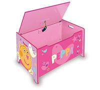 Coffre à Jouets en Bois Peppa Pig