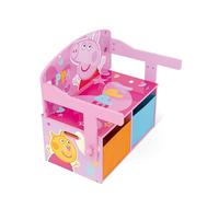 Arditex Panier de rangement Peppa Pig 3 en 1 Rose Enfants