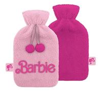ARDITEX Barbie Bouteille d'eau chaude avec housse en peluche brodée