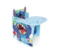 Arditex Chaise-bureau Lilo & Stitch enfant - rangement bleu 62x30x60 cm