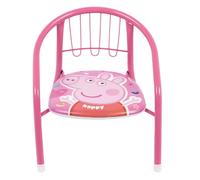 ARDITEX Chaise en métal - Peppa Pig - 35.5 x 30 x 33.5 cm