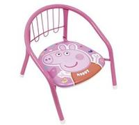 ARDITEX Chaise en métal - Peppa Pig - 35.5 x 30 x 33.5 cm