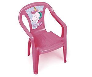 ARDITEX Chaise en Plastique 36.5x40x51cm - Licorne