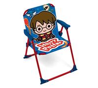 ARDITEX Chaise Pliante avec accoudoirs Harry Potter - 38x32x53cm - Adaptée au Jardin, Camping, Plage ou Montagne - Idéale pour Enfants.