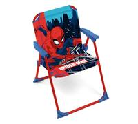 ARDITEX Chaise pliante avec accoudoirs Spiderman Marvel - 38 x 32 x 53 cm - Convient pour jardin, camping, plage ou montagne - Idéal pour garçons et filles.