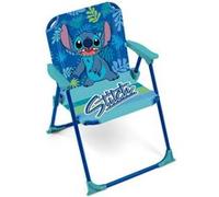 ARDITEX Chaise pliante avec accoudoirs - Stitch Bleu G