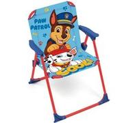 ARDITEX Chaise Pliante avec accoudoirs Chase et Marcus de La Pat’ Patrouille - 38x32x53cm - Adaptée au Jardin, Camping, Plage ou Montagne - Idéale pour Enfants.