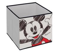 ARDITEX - Conteneur organisateur pliable Mickey Mouse de Licence Officielle Disney - 31x31x31cm - Pour ranger jouets, vêtements et accessoires