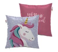Arditex Coussin Zaska En Microfibre Licorne 40x40 Cm