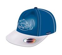 ARDITEX Disney-Lilo & Stitch Casquette en toile de coton brodée, Lilo & Stitch, unisexe, adulte, taille M, printemps, été, Lilo & Stitch, Taille unique
