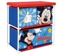 Disney Étagère de rangement Mickey 3 tiroirs multicolore enfants