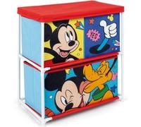 ARDITEX DISNEY MICKEY - Meuble de rangement 3 corbeilles bleu pour enfants 53x30x60cm Multicolore G
