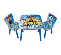 ARDITEX Ensemble Table + 2 chaises en bois - Pat Patrouille Multicolors G