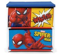 Marvel Comics Meuble de rangement 3 tiroirs Spiderman Rouge pour enfants