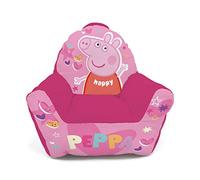 ARDITEX Fauteuil Enfant Peppa Pig, Canapé Oreille Toucher Doux 52 x 48 x 51 cm