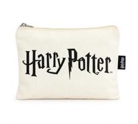ARDITEX Harry Potter Trousse de Toilette Plate zippée, 22,5 x 16 cm