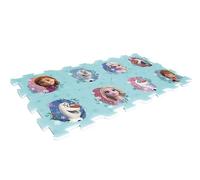 ARDITEX - Jeu de tapis en forme de puzzle fabriqué en mousse de Disney La Reine des Neiges - 111 x 57 cm - Couleur bleu clair