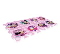 ARDITEX - Jeu de tapis en forme de puzzle fabriqué en mousse Disney Minnie et Daisy - 111 x 57 cm - Couleur rose