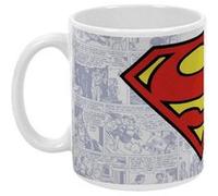 ARDITEX Mug en céramique- Logo Superman - 350ml Bleu G