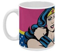 ARDITEX Mug en céramique- Visage Wonder Woman Comics - 350ml multicolore G