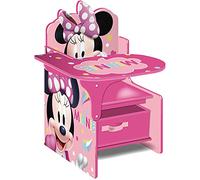 ARDITEX Nixy Children Chaise de Bureau en Bois avec conteneur de Rangement Minnie Mouse Taille Unique