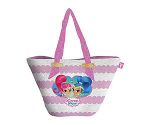 Arditex Panier en paille Multicolore Taille M