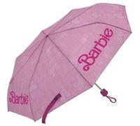 ARDITEX Barbie Parapluie pliable en polyester 8 panneaux Diamètre 96 cm Ouverture manuelle Coupe-vent, Barbie
