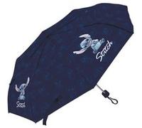 Arditex Parapluie pliable Lilo & Stitch – polyester, 8 panneaux, Ø96 cm, manuel, coupe-vent