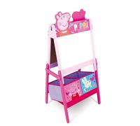 ARDITEX Peppa Pig Béquille de rangement double face, rose, Standard, Porte goûter 3D Strong