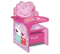 ARDITEX Peppa Pig Chaise de Bureau en Bois avec conteneur de Rangement par Nixy Children, Taille Unique