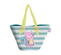 ARDITEX Peppa-Straw Panier 40 x 25 x 14 cm, Multicolore, Medium