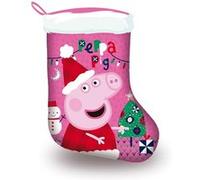 ARDITEX PP14015 Chaussette de Noël 42x32cm de EONE-Peppa Pig Rose G