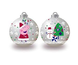 ARDITEX PP14018 Lot de 6 Boules de Noël Ø 8 cm
