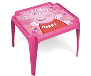 ARDITEX PP14441 Table en Plastique de 50 x 55 x 44 cm de EONE-Peppa Pig