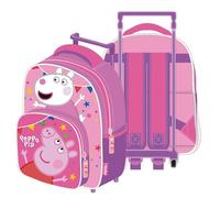 ARDITEX PP16435 Trolley de 24 x 36 x 12 cm avec base pliable de EONE-Peppa Pig, Peppa Pig