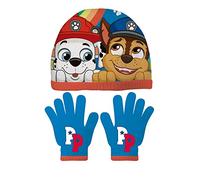ARDITEX PW14827 Ensemble de gants magiques et bonnet en polyester Nickelodeon-Pat' Patrouille