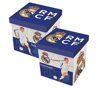 Arditex RM13724 Siège de Gardien Textile Pliable de 30 x 30 x 30 cm de Clubs-Real Madrid CF
