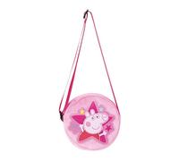 ARDITEX Sac bandoulière Peppa Pig Sirènes 22,5 x 15 x 16,5 cm - Avec fermeture éclair et sangle réglable, matériau résistant et lavable - Idéal pour les promenades, les excursions ou les fêtes - Pour