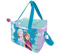 ARDITEX Sac isotherme pour enfant Elsa et Anna La Reine des Neiges Disney de 22,5 x 15 x 16,5 cm - Isolant et résistant - Idéal pour pique-nique, plage, école ou excursions