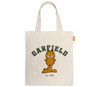 ARDITEX - Sac Tote Bag en Coton 37x41cm - Garfield avec la phrase “I Am Not Lazy I Am On Energy Saving Mode” - Écologique et Réutilisable - Licence Officielle Garfield