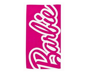 ARDITEX, Serviette Barbie, Serviette De Plage Fille, Microfibre, Grande Taille, Piscine, Transat, Salle De Bain, Douche, 100% Polyester, 90 x 170 cm, 240 g/m²