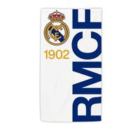 ARDITEX, Serviette Real Madrid, Serviette De Plage Real Madrid, Microfibre, Grande Taille, Piscine, Transat, Salle De Bain, Douche, Design Européen, 100% Polyester, 90 x 170 cm, 240 g/m²