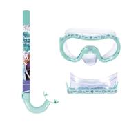 Arditex Set Snorkel Enfant Frozen, Masque et Tuba de Plongée Réglable Antibuée, Kit Piscine Plage Vacances, Silicone et Verre Trempé, Dès 3 Ans, Bleu Rouge
