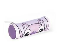ARDITEX Stitch Angel Trousse Cylindrique, 1 unité, 21 x 7 x 7 cm