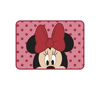 arditex Tapis pour Enfant en Fleece Antidérapant sous Licence Minnie Mouse 95x133cm
