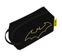 ARDITEX, Trousse de Toilette Batman, Imperméable avec Fermeture à Glissière, Idéal pour l’École, Voyage Accessoires ou Les Petites Affaires, 100% PU, 3 x 22 x 8 cm