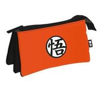 Trousse multi poches - DRAGON BALL - 21x11 cm - 3 poches - 100% polyester